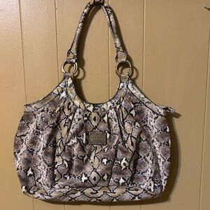 D&G Snakeskin Giant Boho Bag -90s vintage